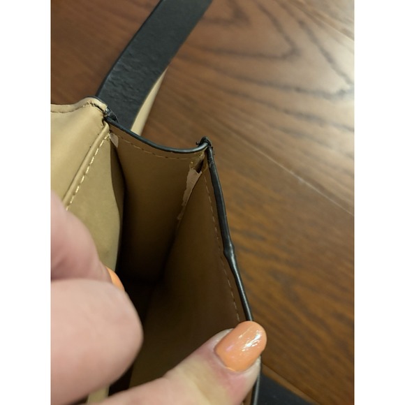 MICHAEL KORS Belt Flap Bag Black Women's MK Signature Silver Logo S/M - Picture 9 of 9